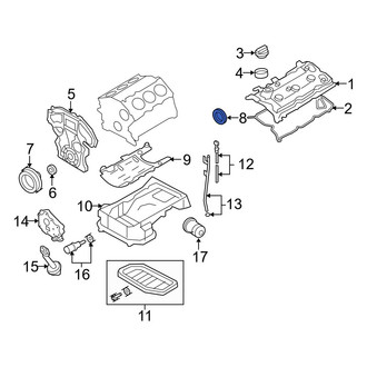 Infiniti OE - Rear Engine Crankshaft Seal