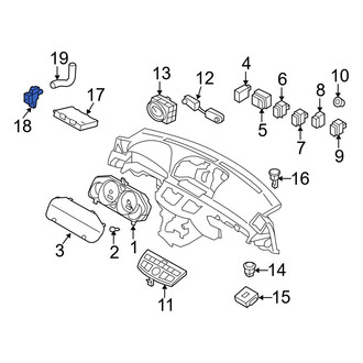 Infiniti OE - Cabin Air Temperature Sensor
