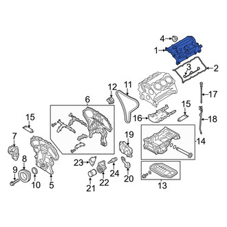 Infiniti OE - Right Engine Valve Cover
