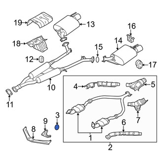 Infiniti OE - Front Exhaust Pipe Flange Gasket