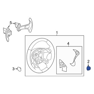 Infiniti OE - Steering Wheel Nut