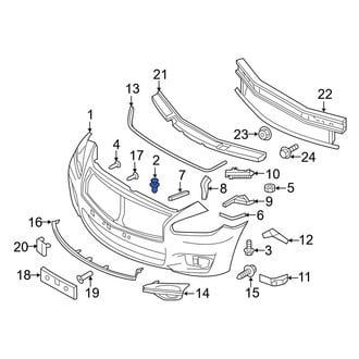 Infiniti OE - Bumper Cover Retainer