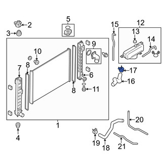 Infiniti OE - Radiator Hose Clamp
