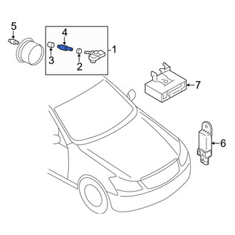Infiniti OE - Tire Valve Stem Core