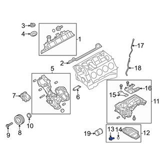 Infiniti OE - Engine Oil Drain Plug