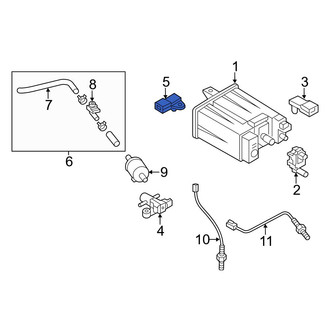 Infiniti OE - Evaporative Emissions System Pressure Sensor
