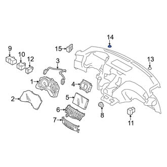 Infiniti OE - Sun Load Temperature Sensor