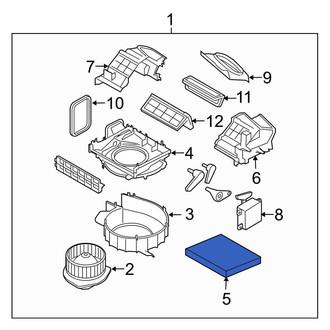 Infiniti OE - Cabin Air Filter