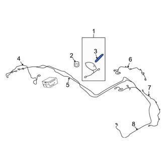 Infiniti OE - Radio Antenna Mast