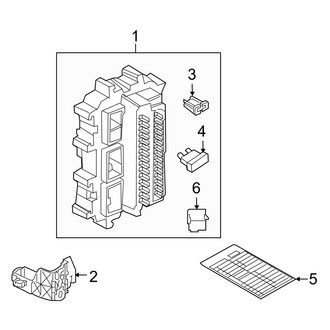 Infiniti OE - Electrical - Fuse & Relay (Instrument Panel)