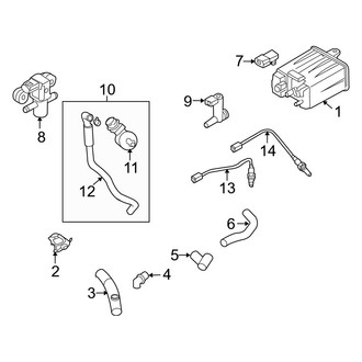Infiniti OE - Emission System - Emission Components