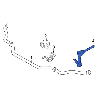 Infiniti OE - Front Right Suspension Stabilizer Bar Link