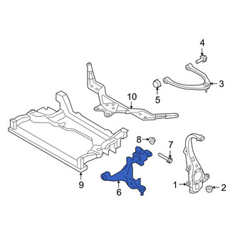 Infiniti OE - Rear Right Lower Forward Suspension Control Arm
