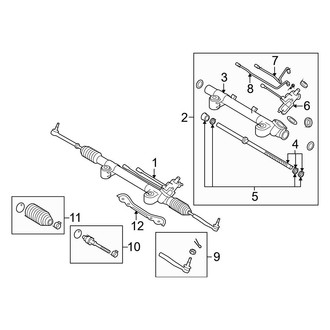 Infiniti OE - Steering Gear & Linkage (RWD)