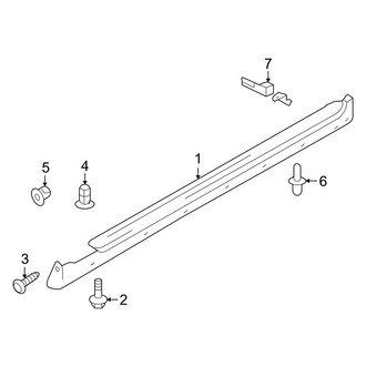 Infiniti OE - Pillars, Rocker & Floor - Exterior Trim
