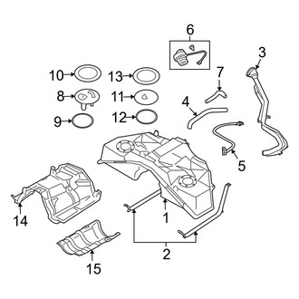 Infiniti OE - Fuel System Components