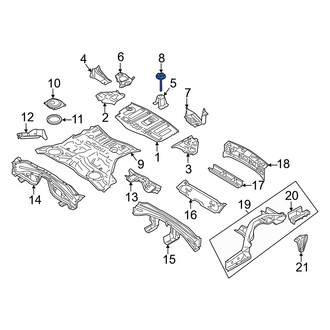 Infiniti OE - Spare Tire Bolt