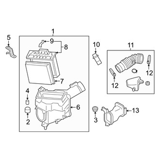 Infiniti OE - Engine - Air Intake