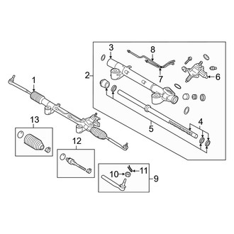 Infiniti OE - Steering Gear & Linkage (AWD)