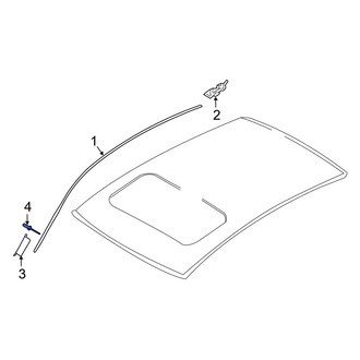 Infiniti OE - Roof Drip Molding Rivet