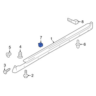 Infiniti OE - Wheel Arch Molding Clip