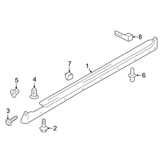 Infiniti OE - Pillars, Rocker & Floor - Exterior Trim
