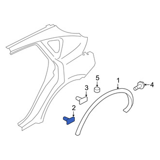 Infiniti OE - Wheel Arch Molding Clip