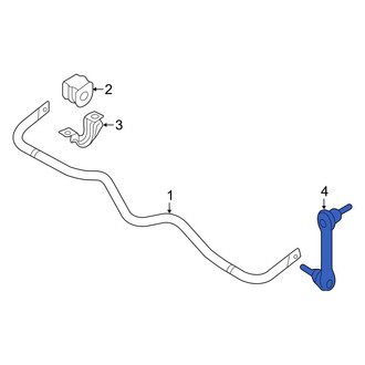 Infiniti OE - Rear Left Suspension Stabilizer Bar Link