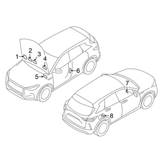 Infiniti OE - Information Labels - Labels