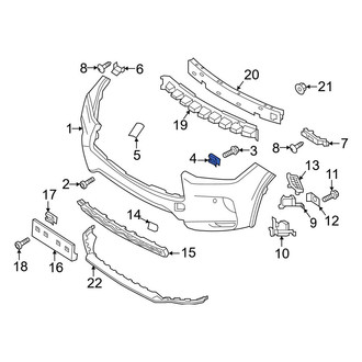Infiniti OE - Engine Coolant Reservoir Nut