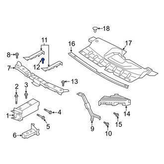 Infiniti OE - Battery Tray Bolt