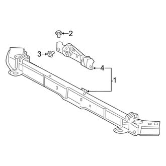 Infiniti OE - Radiator Support