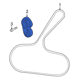 Infiniti OE - Accessory Drive Belt Tensioner Assembly