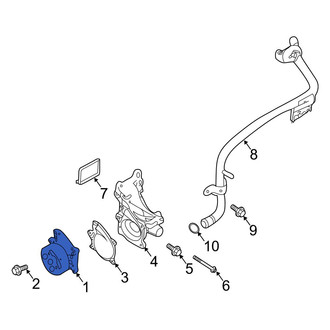 Infiniti OE - Engine Water Pump