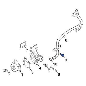 Infiniti OE - Turbocharger Coolant Line Bolt