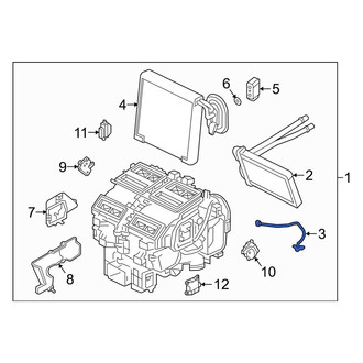 Infiniti OE - HVAC Duct Air Temperature Sensor