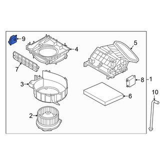 Infiniti OE - HVAC Blower Motor Control Module