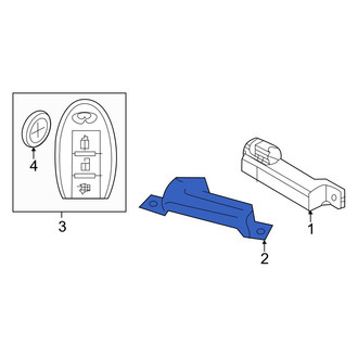 Infiniti OE - Rear Inner Keyless Entry Antenna