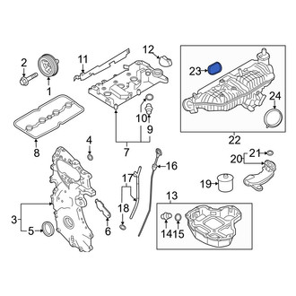 Infiniti OE - Engine Intake Manifold Gasket