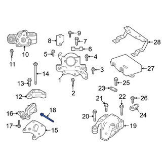Infiniti OE - Engine Support Rod Bolt