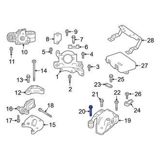 Infiniti OE - Automatic Transmission Mount Bolt