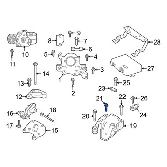 Infiniti OE - Automatic Transmission Mount Bolt