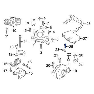 Infiniti OE - Curtain Air Bag Bolt