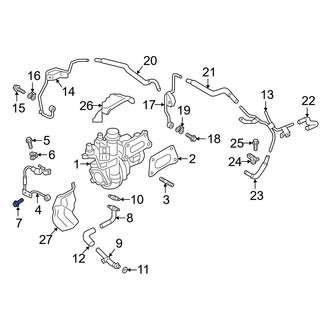Infiniti OE - Turbocharger Coolant Line Bolt