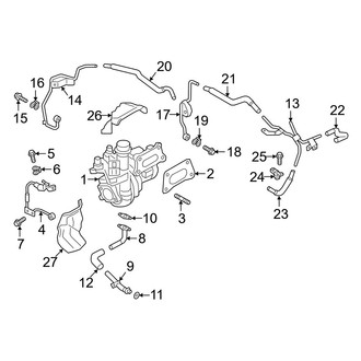 Infiniti OE - Engine - Turbocharger & Components
