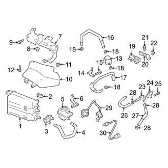 Infiniti OE - Emission System - Emission Components
