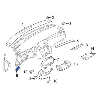 Infiniti OE - Left Instrument Panel Molding