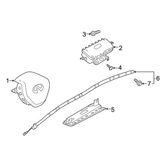 Infiniti OE - Restraint Systems - Air Bag Components (Air Bags)