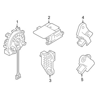 Infiniti OE - Restraint Systems - Air Bag Components (Modules & Sensors)