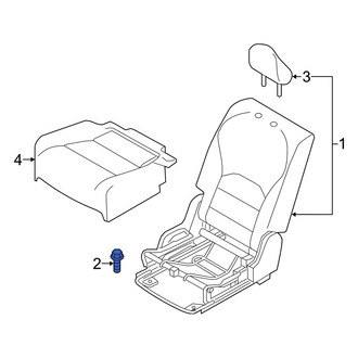 Infiniti OE - Seat Track Bolt